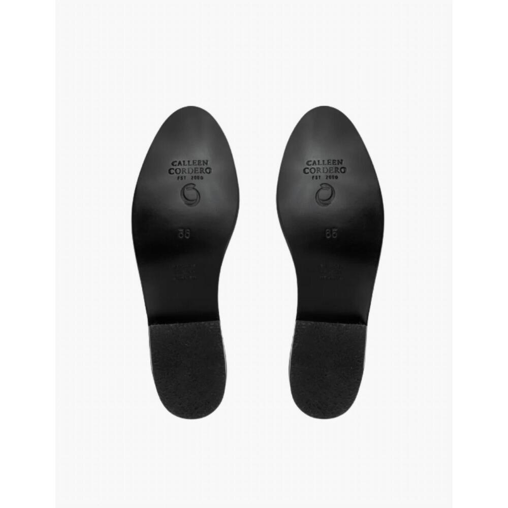 NEW CALLEEN CORDERO women's jackson loafers in black suede - Picture 3 of 3